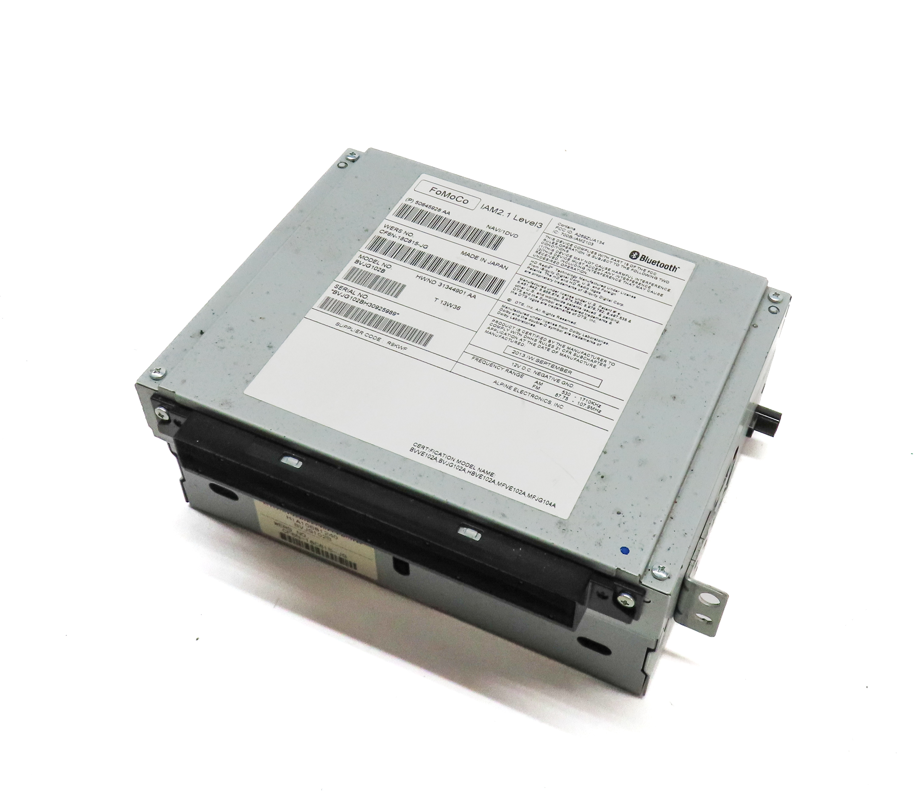 12-16 RANGE ROVER SPORT EVOQUE LR4 (L320 L405 L494 L538) CD NAV STEREO RECEIVER — exact item pictured